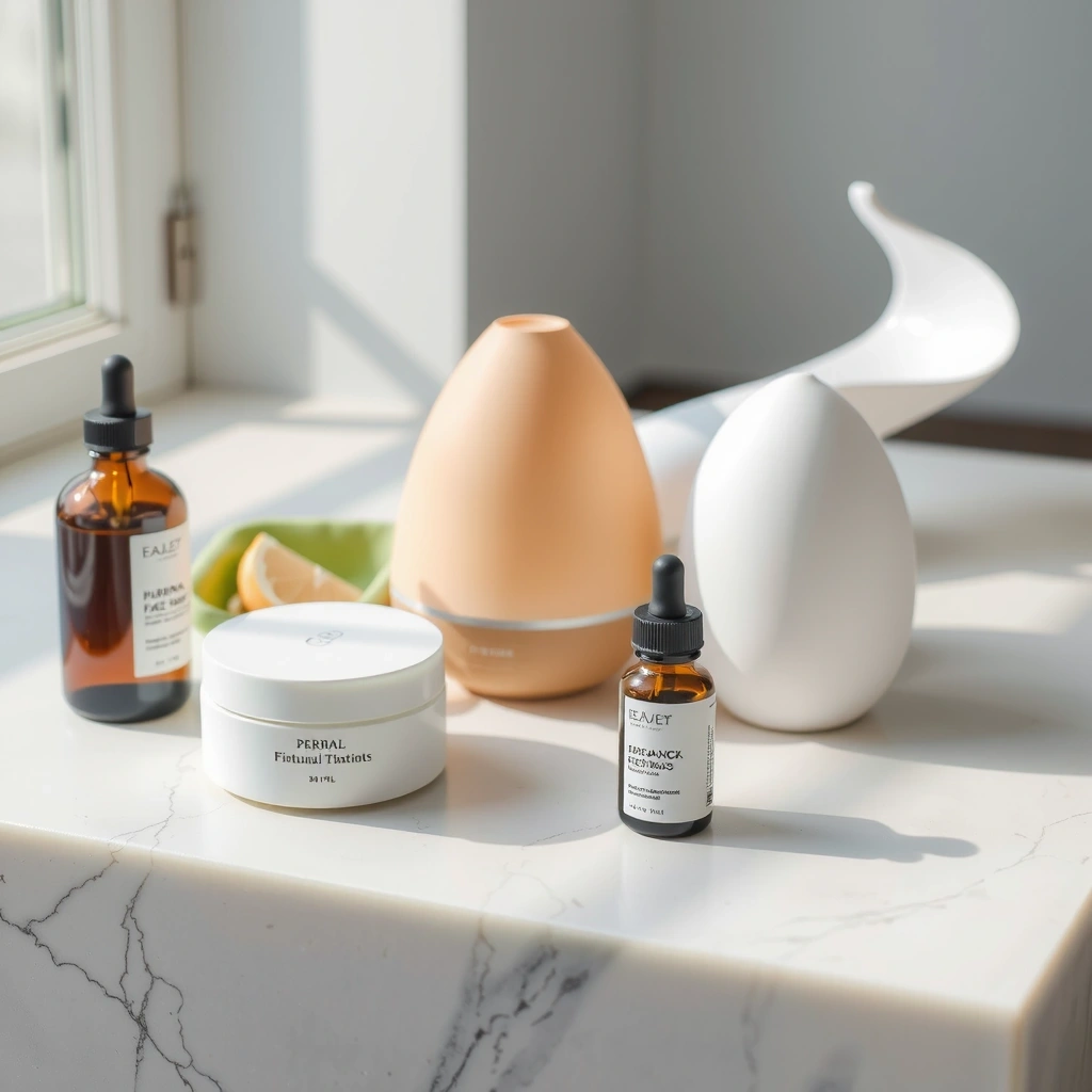 Luxurious natural wellness lifestyle